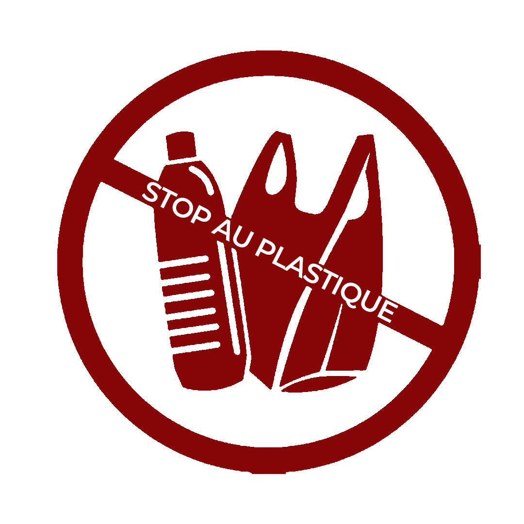 stop au plastique