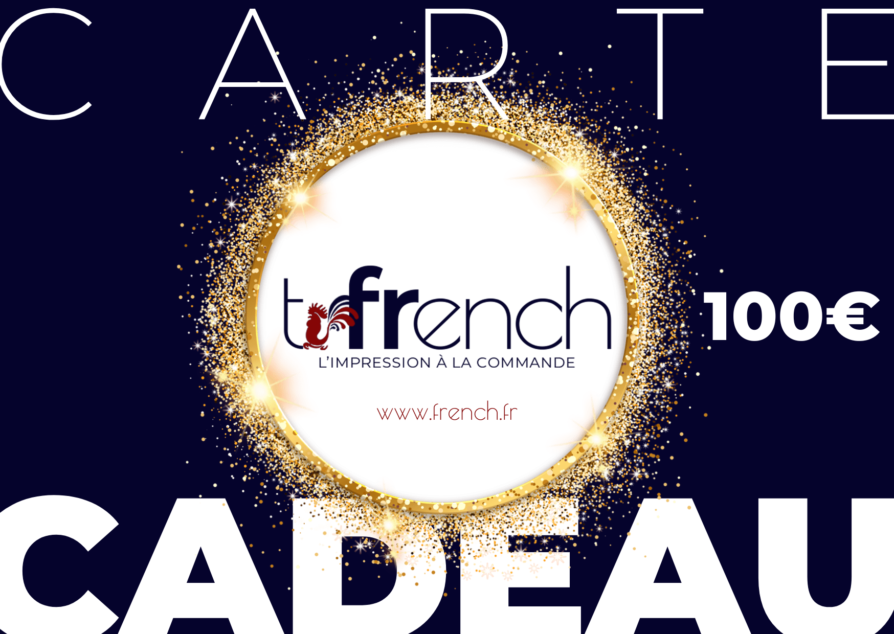 carte cadeau de T-French, carte cadeau, carte cadeau en ligne, idée cadeau, idées cadeaux, code cadeau, codes cadeaux, carte cadeau 100€