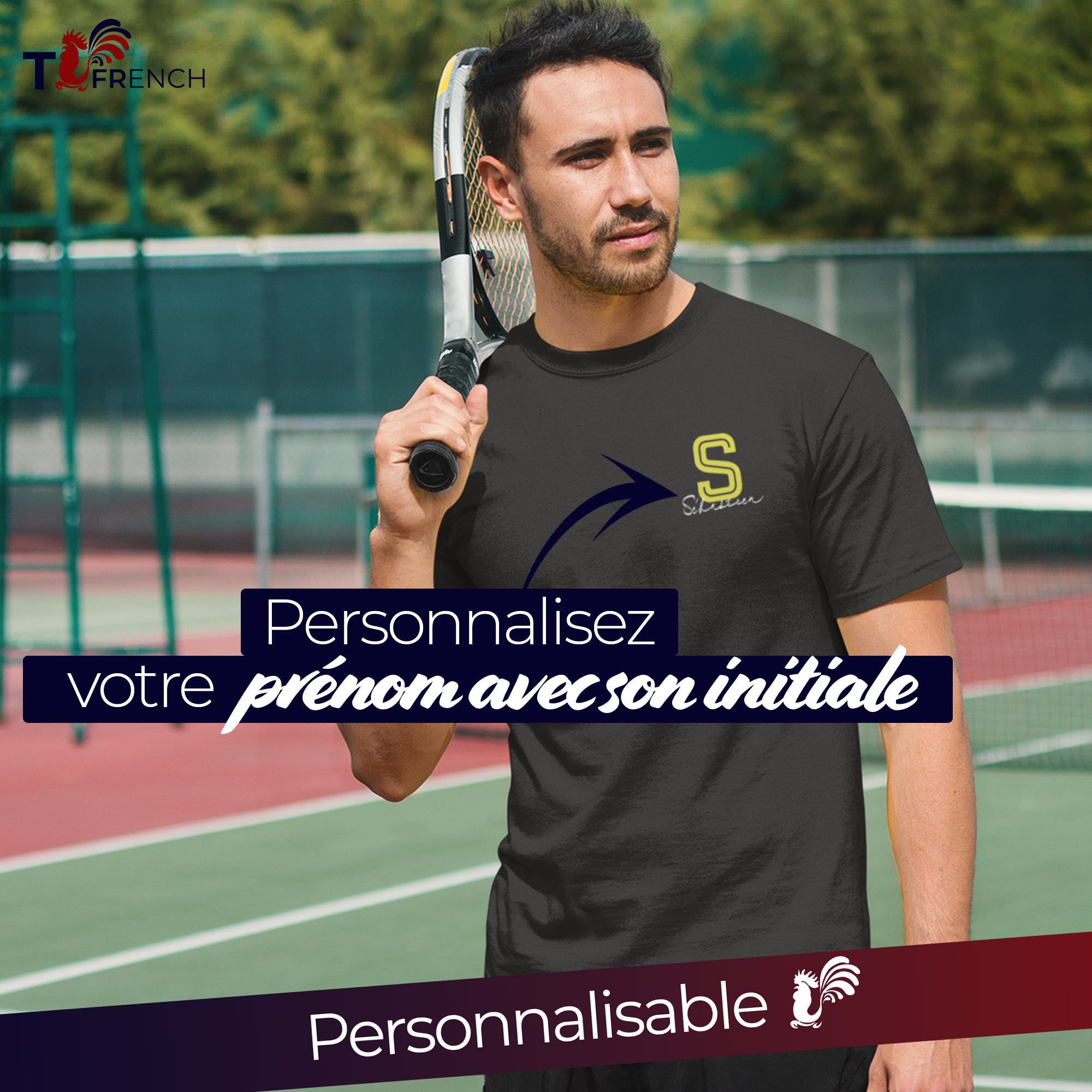 T shirt best sale personnalisé prenom