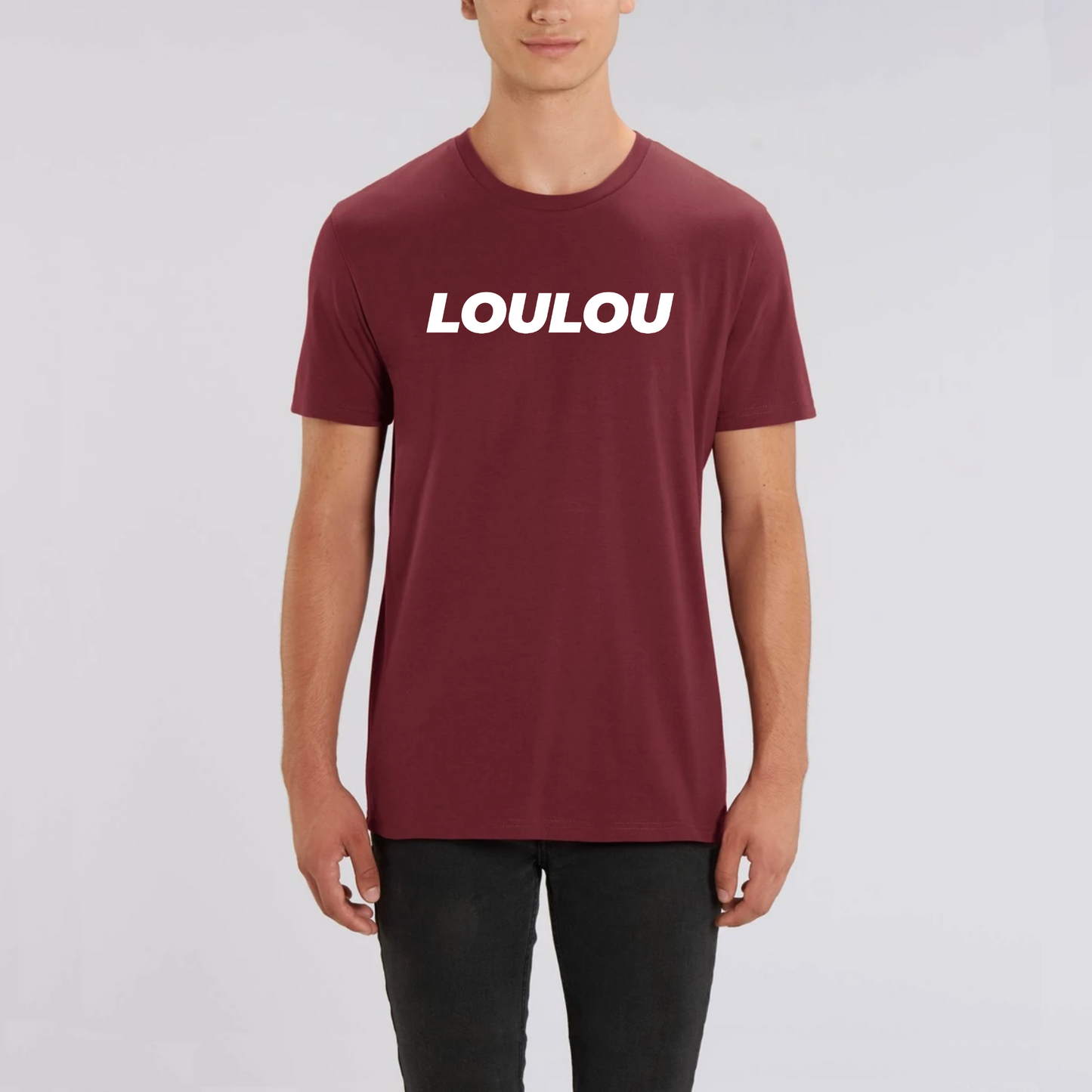 t-shirt loulou, T-French, t-shirt homme, coton bio, t-shirt saint valentin, t-shirt surnom, t-shirt humour, Bordeaux