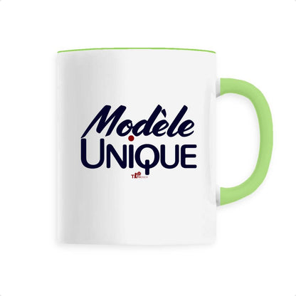 Mug Céramique - Modèle Unique, Mug Modèle unique de T-French, mug en céramique, mug idée cadeau, tasse idée cadeau, tasse modèle unique, mug humour, mug à offrir, tasse à offrir, mug original, mug vert