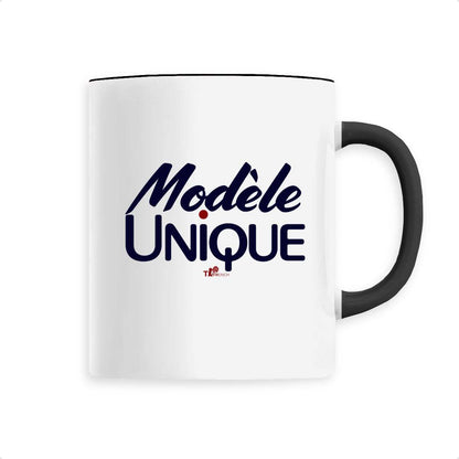 Mug Céramique - Modèle Unique, Mug Modèle unique de T-French, mug en céramique, mug idée cadeau, tasse idée cadeau, tasse modèle unique, mug humour, mug à offrir, tasse à offrir, mug original, mug noir