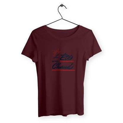 T-Shirt Femme Bio - L'été sera chaud