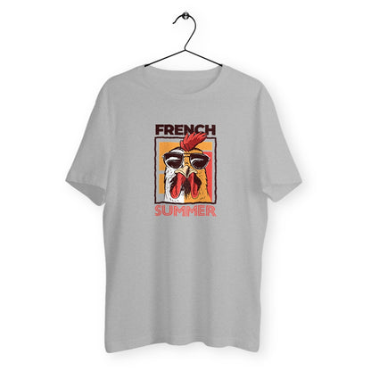 T-Shirt Mixte Bio - Coq French Summer