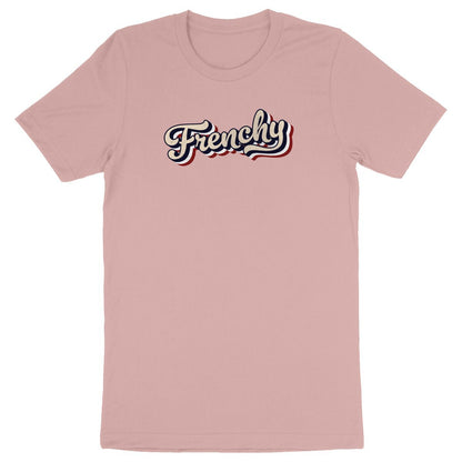 T-Shirt Mixte Bio - Frenchy Vintage rose