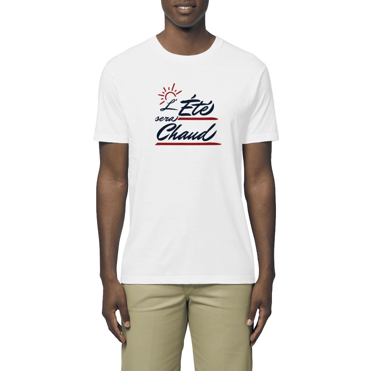 T Shirt Homme L t sera chaud T French